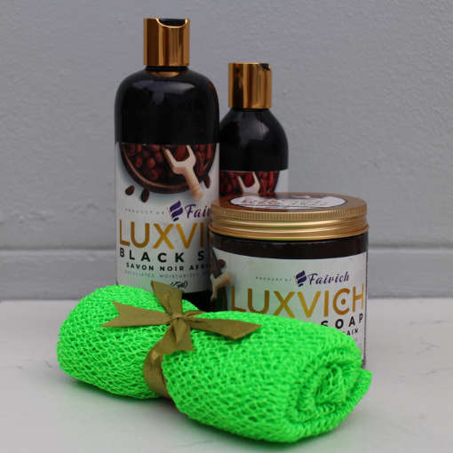 Luxvich Black Savon Noir African