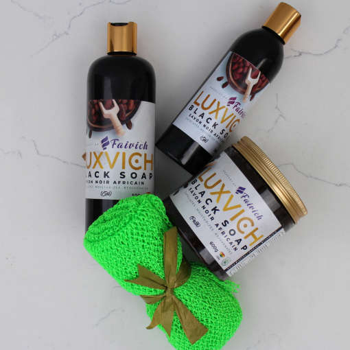 Luxvich Black Savon Noir African