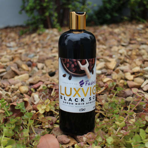 Luxvich Black Savon Noir African