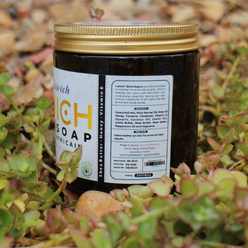 Luxvich Black Savon Noir African