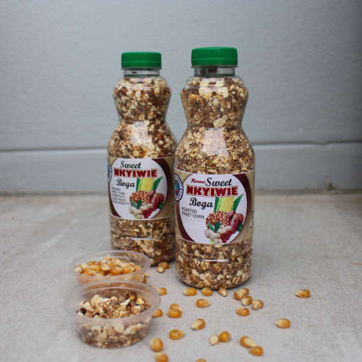 Sweet Nkyiwie Boga Roasted Corn & Nuts