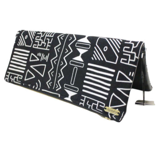 BW Tribal Fold-Over Clutch Bag