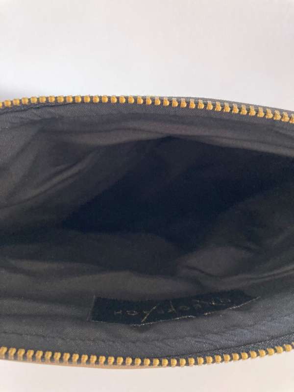 Vibrant Gold Fold-Over Clutch Bag
