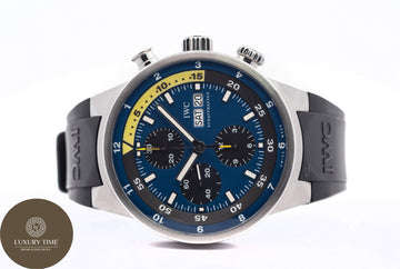 IWC Aquatimer Blue Dial Mens Watch