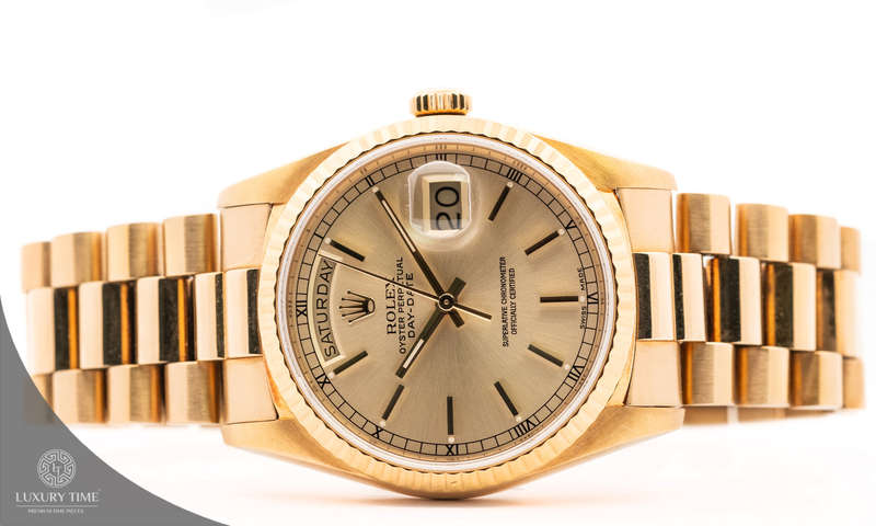 Rolex Day-Date Yellow Gold Men's Watch
