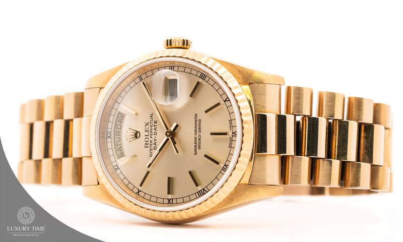 Rolex Day-Date Yellow Gold Men's Watch
