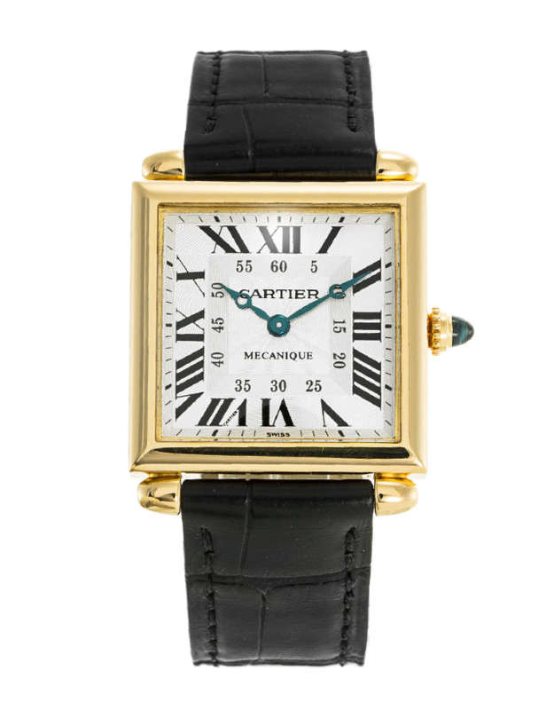 Cartier Tank Obus Yellow Gold Unisex Watch