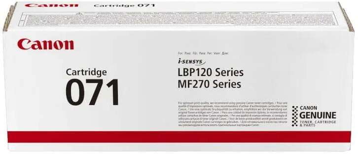 CANON CRG 071 Black Laser Toner