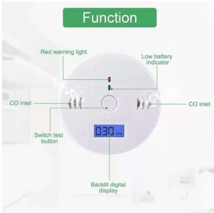 Battery Operated Carbon Monoxide Detector XF0367