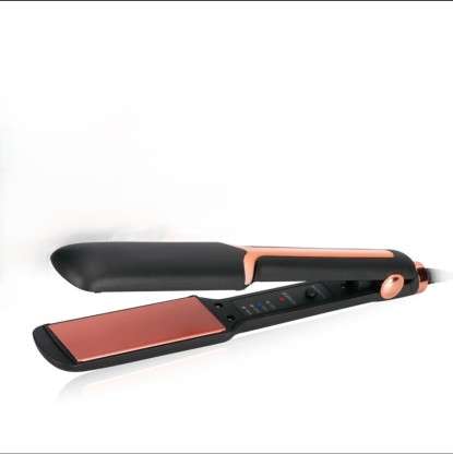 Professional Hair Straightener With Floating Flat Ceramic Plate,Hair Straight&Style,Black