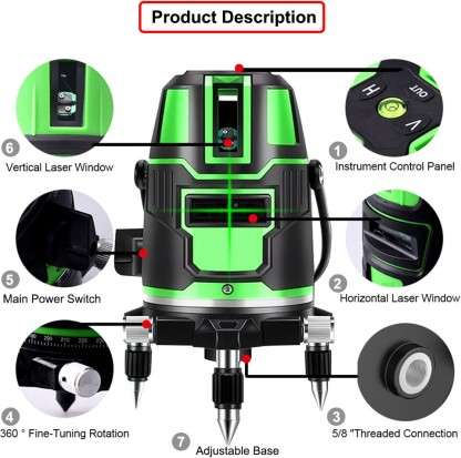 360-Degree Super Strong Laser Level -Q-SP01