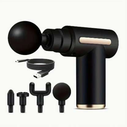 Therapy Hot Cold Compress 6 in 1 Rechargeable Massage Gun