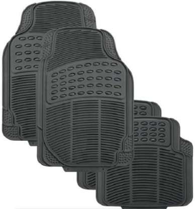 4 Piece Rubber Car Mat Set