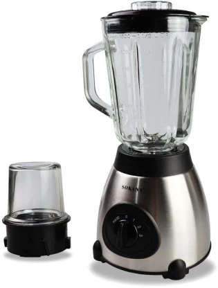Sokany Daily Blender 400 W Mixer Grinder (2 Jars