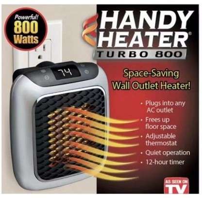 800w Handy Electric Heater -Portable Fan Heater Suitable for Bedroom
