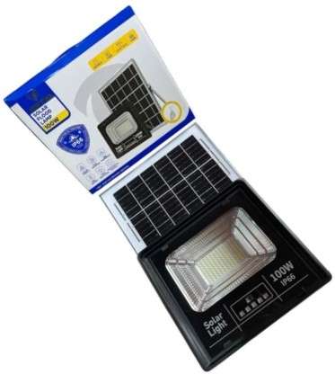 Jortan 100W Solar Flood Light Solar Light Set
