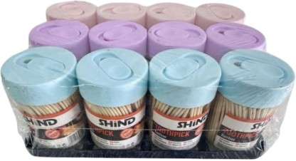 Shind KT-32339 Plastic Toothpick Holder For Regular, Personal Usage With Cap