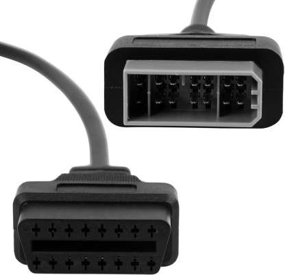 14Pin Nissan To OBDII 16 Pin Connector Adapter
