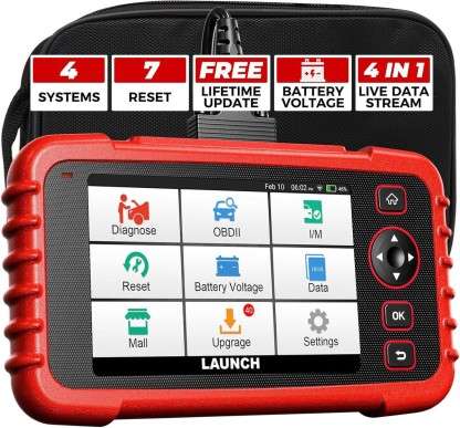 LAUNCH CRP123X V2.0 Diagnostic Scan Tool + DC Test Pen