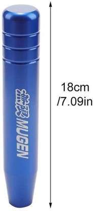 Universal 18cm Blue Gear Shift Knob in High-Quality Aluminum Alloy