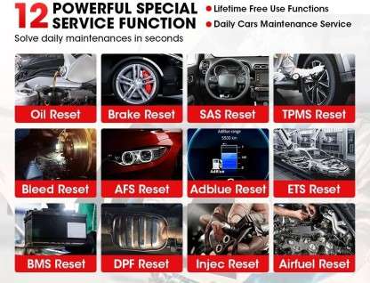 Launch CRP129X V2.0 Diagnostic Scan Tool + DC Test Pen Vehicle