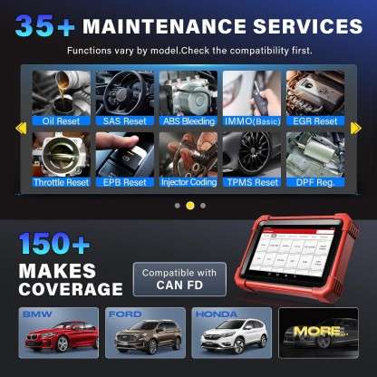 Launch X431 CRP919X BT Full System Diagnostic Tool + VoltCheck Pro Circuit Tester Vehicle Tool Kit
