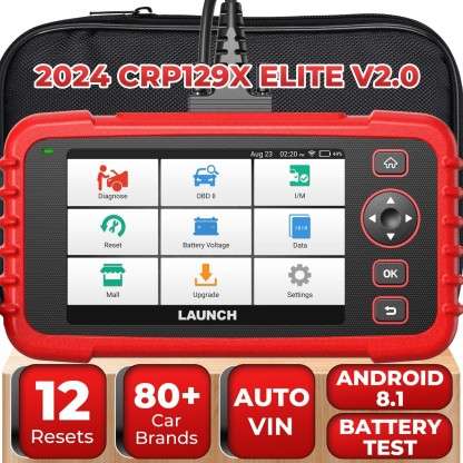 Launch CRP129X V2.0 Diagnostic Scan Tool + DC Test Pen Vehicle