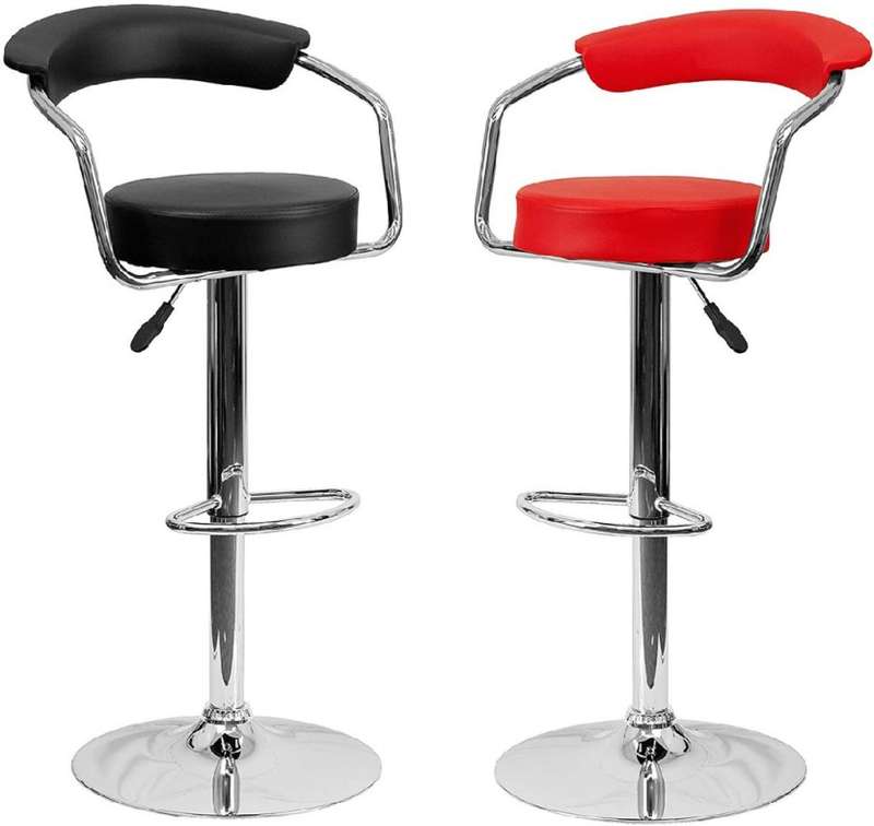 Set Of 2 Metal Bar Chair