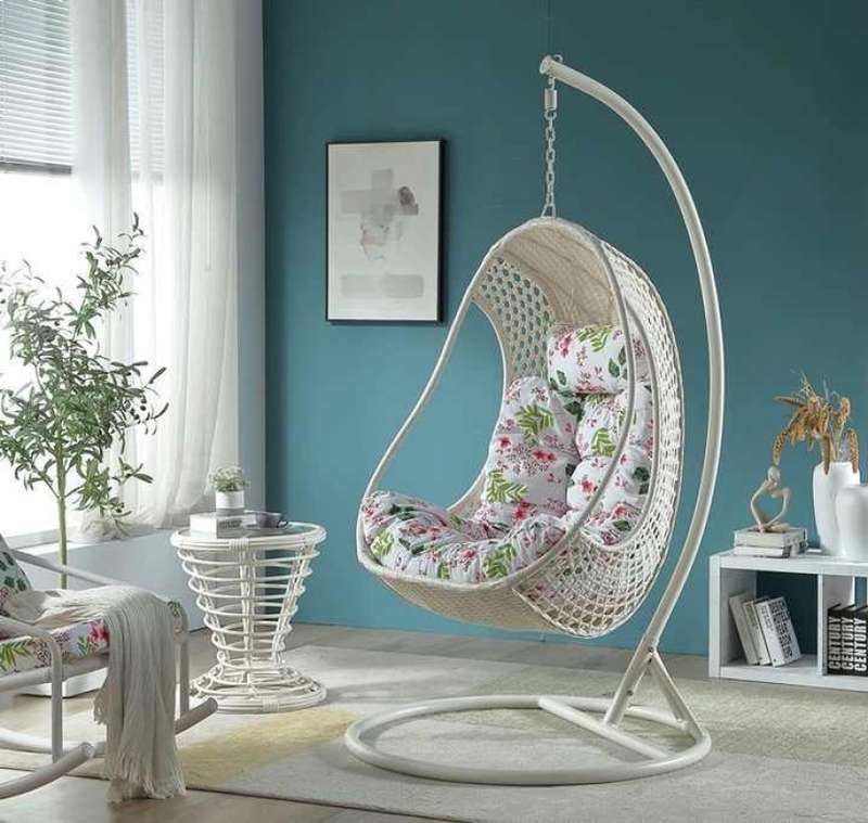 Patio Outdoor Swing charis Egg Wicker Hanging Chair