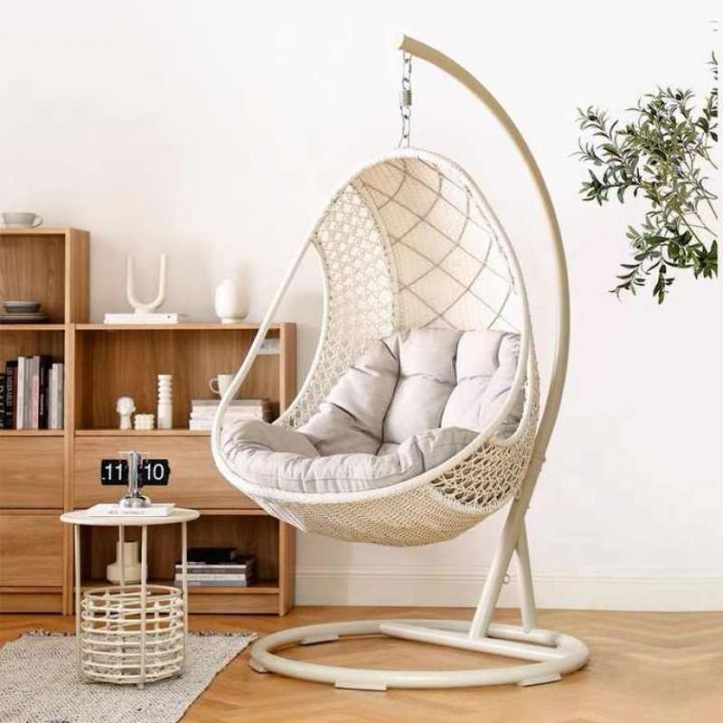 Patio Outdoor Swing charis Egg Wicker Hanging Chair