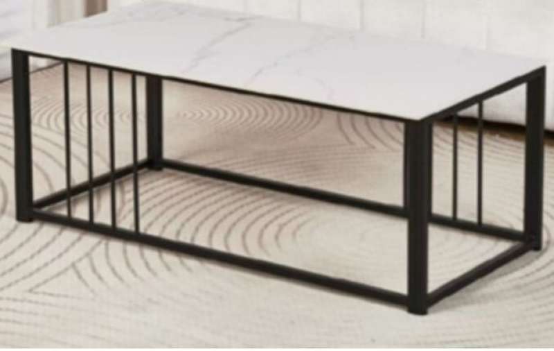 MODERN Rectangle Marble top Coffee Table