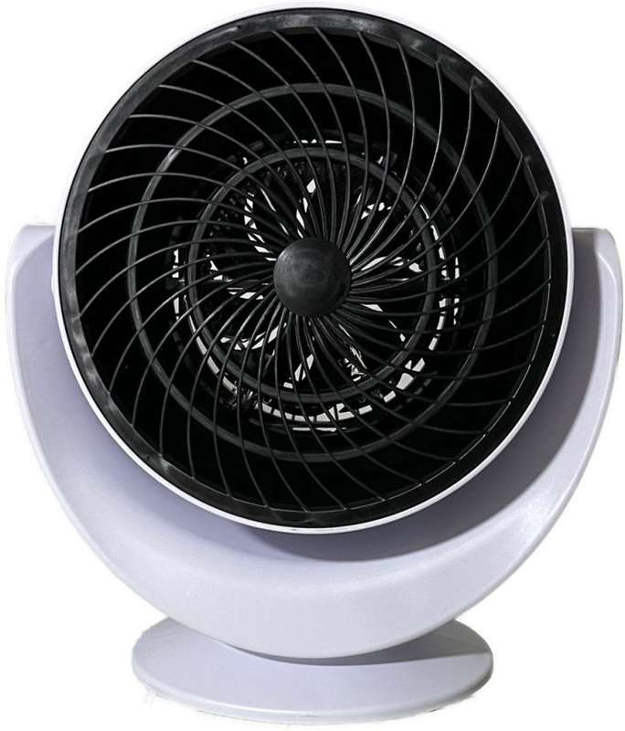 Generic Fan Heater_ Heat and Cold Air Circulator Fan Fan Heater Suitable for Indoor  (Black)