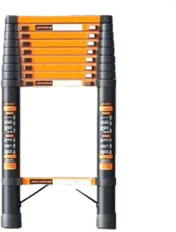 10-Steps Carbon Steel Telescopic Straight Ladder 3.9m