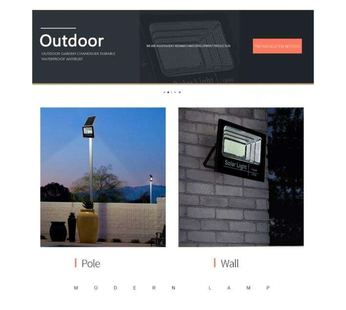 Hello Today 25w outdoor solar light