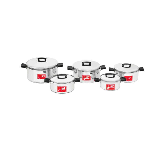 Hart 10-Piece Aluminium Cookware Set