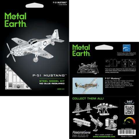 Metal Earth P-51 Mustang