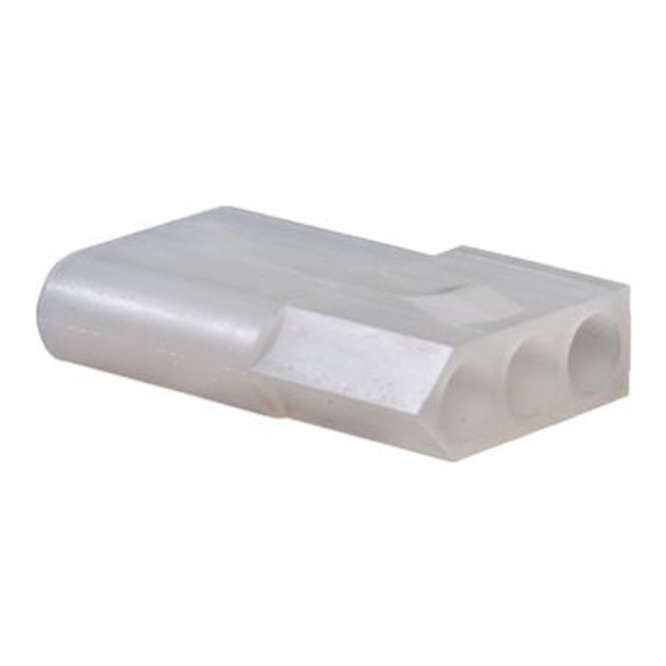 HOUSING PLUG 03W 5.03mm NO FLANGE 1396-03P / 03-09-2032