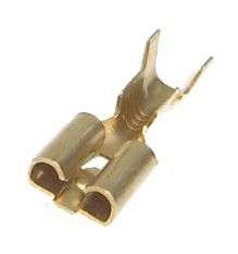 OPEN BARREL TERMINAL SOCK P/ON 6.3x0.8  06032 123 204 L