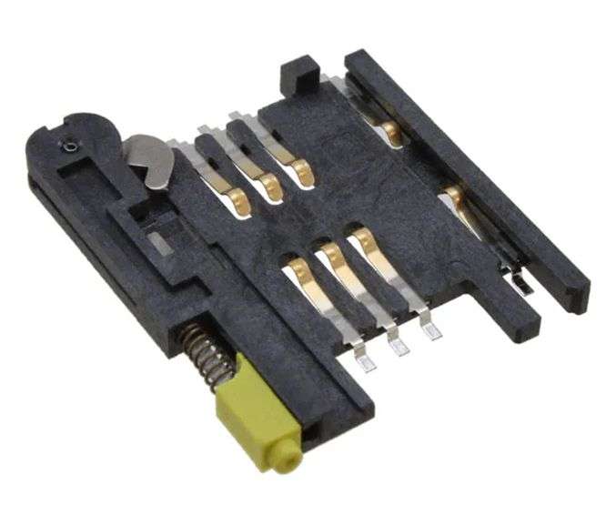 CONN SIM CARD PUSH-PUSH R/A SMD 0912283001