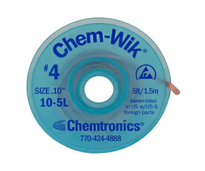 WICK DESOLDER 2.5mm BLUE 1.5M 10-5L