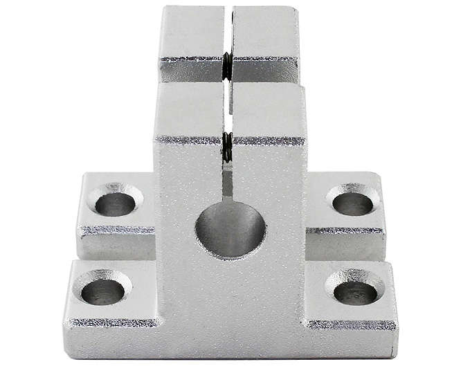 ROUND RAIL SUPPORT - PEDESTAL MOUNT(x2) SK8-PAIR