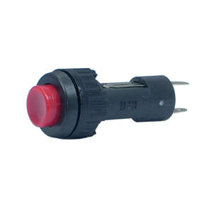 PUSH RND 9mm MOM 24V RED 1.10107.011/0301