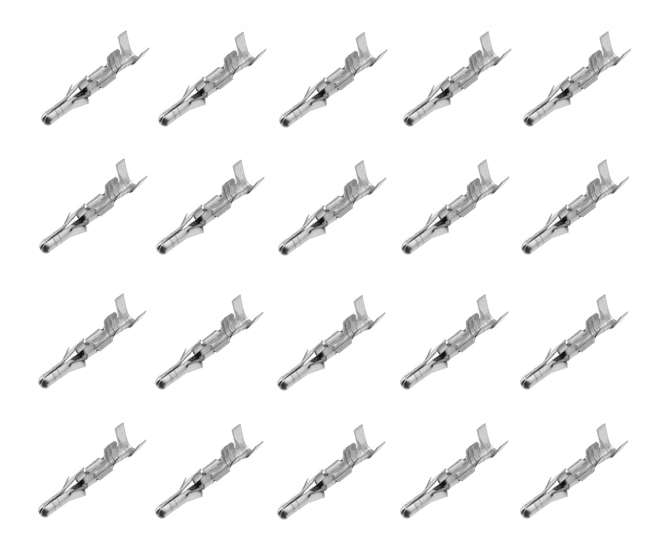 CRIMP TERMINAL PLUG FOR 1360/1292 SERIES - 500/BAG 1380-TL / 02-09-2118
