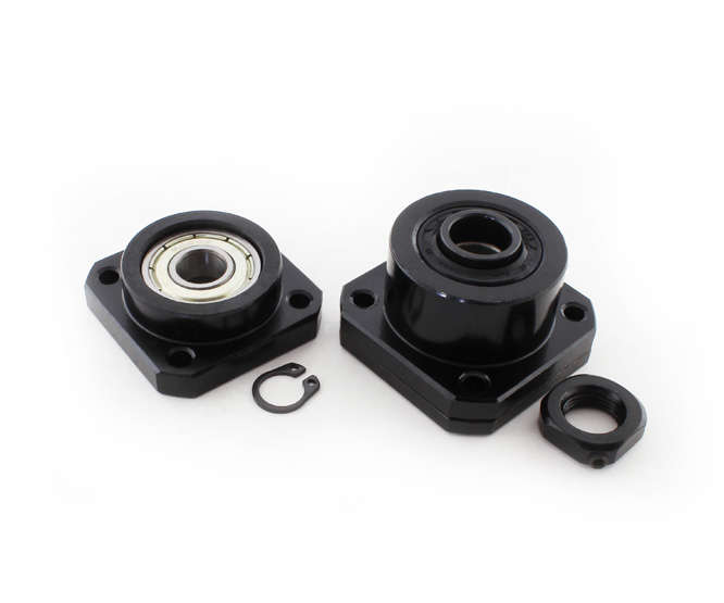 BALL SCREW END SUPPORT SFU16 FK12+FF12 - FLANGE MOUNT FK12+FF12