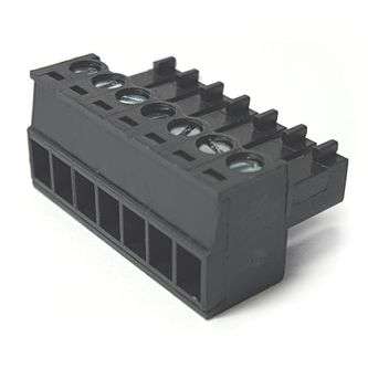 SOCKET STR 7W PLUG-IN 3.5mm BLACK 15EDGK-3.5-07P-13-00AH