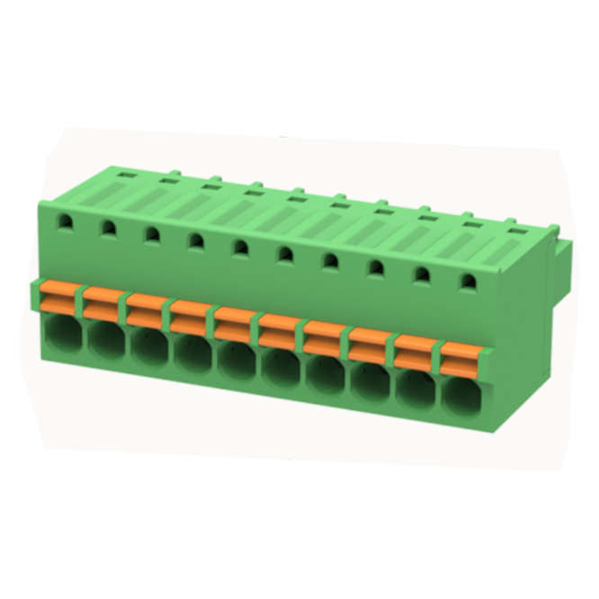 TERMINL BLOCK 10W P=3.81 PLUG-IN 15EDGKD-3.81-10P-14-00A(H)