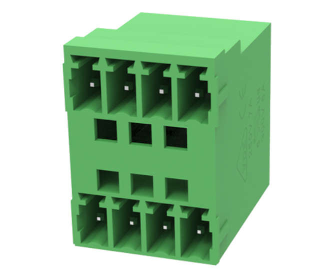 HEADER PLUG R/A 8P CLOSED P=3.5 15EDGRH-3.5-08P-14-00Z(H)