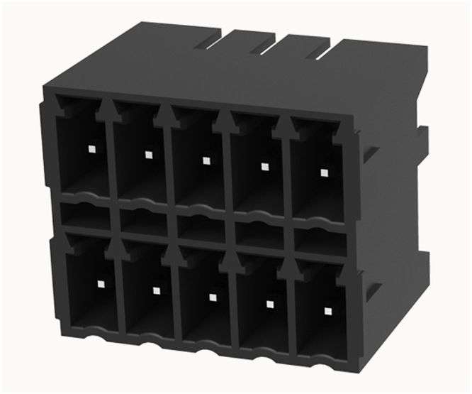 HEADER R/A PCB-MNT DIL 10P CLOSED P=3.5 15EDGRHB-THR-3.5-10P-13-10AH