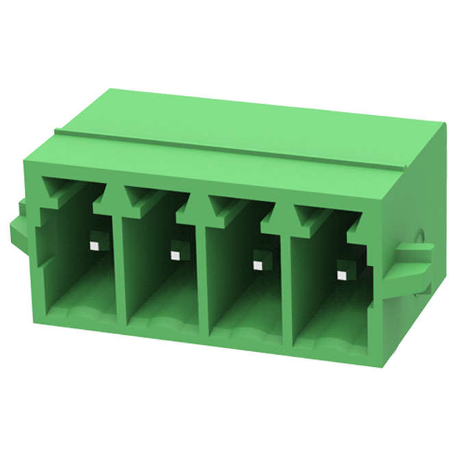 PLUGGABLE TERMINAL BLOCK 4W P=3.5 GREEN 15EDGRN-3.5-04P-14-00Z(H)