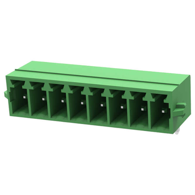 PLUGGABLE TERMINAL BLOCK 8W P=3.5 GREEN 15EDGRN-3.5-08P-14-00Z(H)
